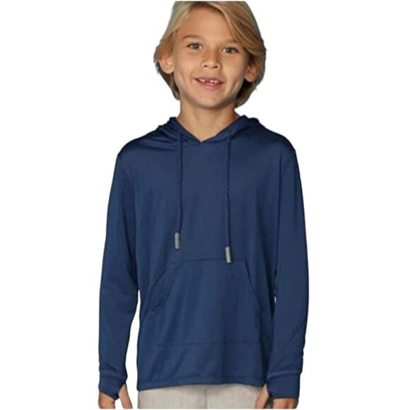 NWT INGEAR KIDS Lightweight Active SHIRT Color NAVY Size M - Picture 1 of 7